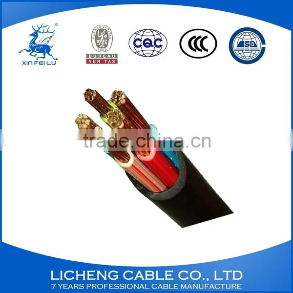 5 Cores Copper Xlpe Insulated Pvc Coated Electrical Power Cable 5x25mm2 photo-2