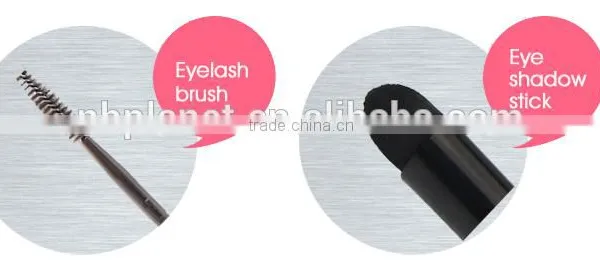 12PCS COSMETIC MAKEUP WOODEN HANDLE BRUSH SET photo-5