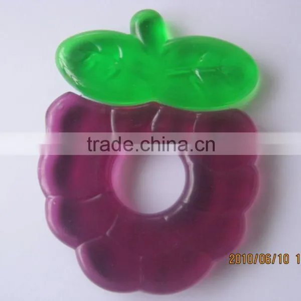 Eco-friendly Baby Products Apple Shape Baby Water Filled Teether photo-3