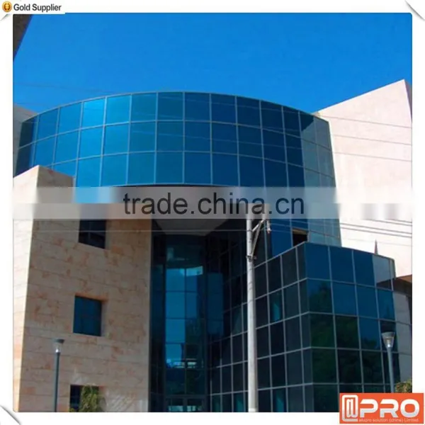 Aluminum Alloy Frame Structural Glass Curtain Wall /Glass Walls Price photo-2