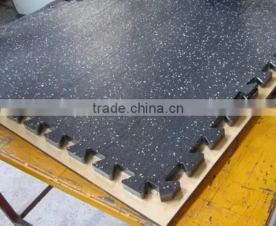 Cheap Interlocking Rubber MatsGood Protective Puzzle Floor Tiles,interlocking Rubber Mats for Gym photo-5