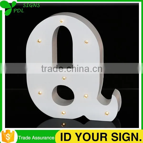 Best Quality Decorative Letter Lights Wooden photo-3