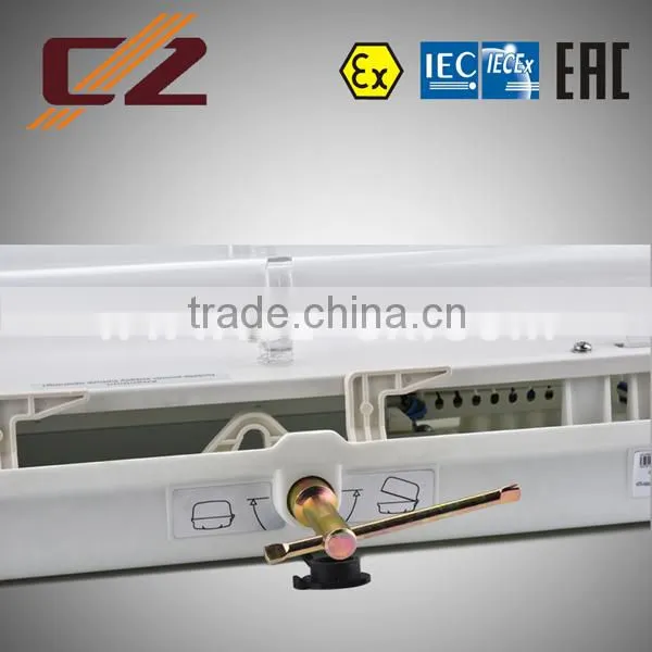 High Quality IECEx&ATEX Certified Explosion Proof Zone 1,2,21,22 2x14W/2X18W/2X28W/2X36W Fluorescent Lighting Fixture photo-3