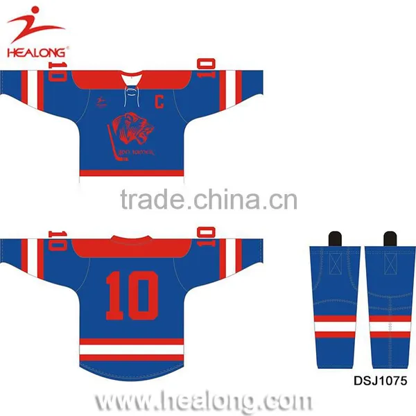 Custom Design Your Own Team Set Hockey Jersey Shirts Sports Wear photo-3