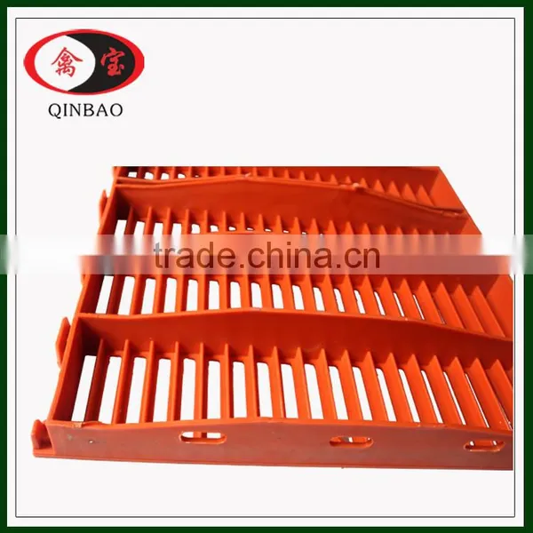 Red Color 500mm*700mm Poultry Animal Plastic Floors for Pig Farm photo-2