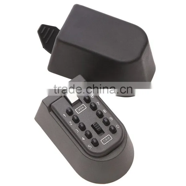 Home Outdoor Combination Key Safe Box Wall Mounted Weather Resistant Security photo-3