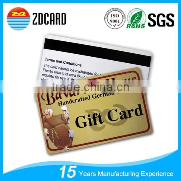 Customized 2750oe Hico Magnetic Stripe Pvc Plastic Card photo-4