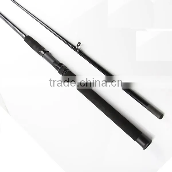 Chinese Cheap 2 Sections Solid Fiber Glass Fiber Carbon Fishing Rods photo-3