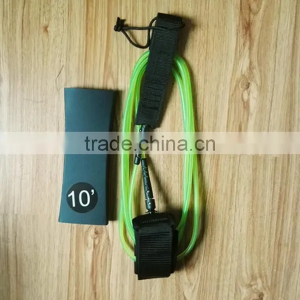 Leg Rope Leash 10 Feet Dia 7mm for Sup Surf Board Stand up Paddle Board Surfing Surfboard Accessory photo-2