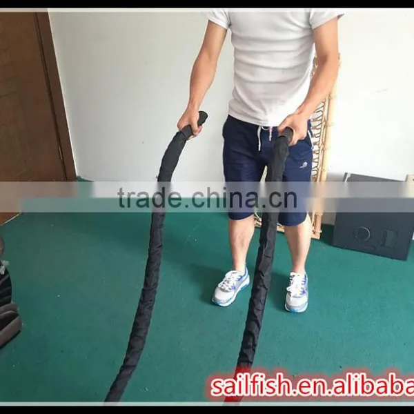 Crossfit Gym Training Poly Dacron Exercise Battle Rope photo-6