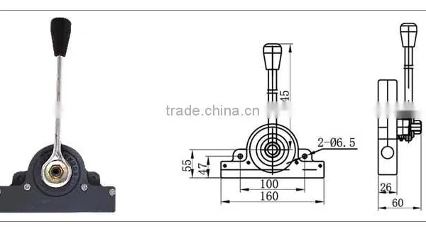 Direct Manufacturer Good Quality Customized Aluminium Alloy Engineering Machinery Inverting Taking off Power photo-4
