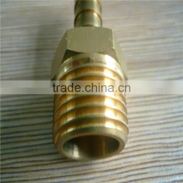 Brass Hose Barb Fitting /brass Straight Coupling photo-2