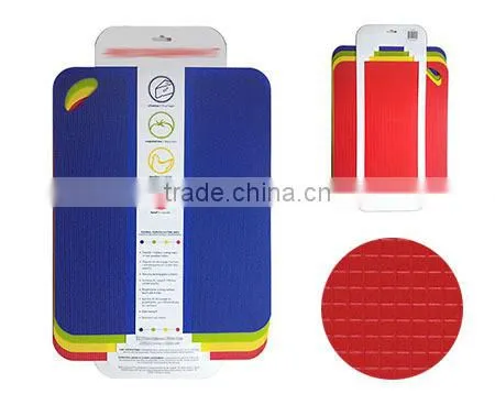 4pcs In1 Set Anti-skid Flexible Plastic Chopping Mats photo-5