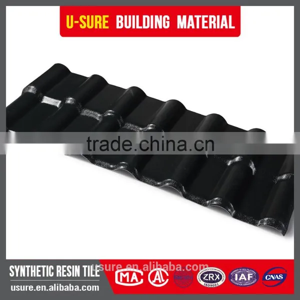 Sun Sheds Light Weight Mgo Spanish Synthetic Resin Roof Tile photo-2