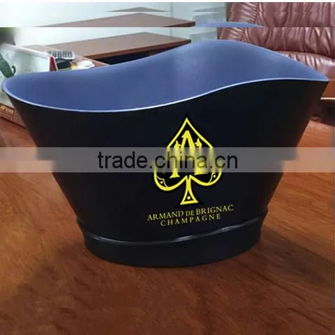 The Most Popular Beautiful Cheap Customized Plastic Big Beer Ice Bucket photo-4