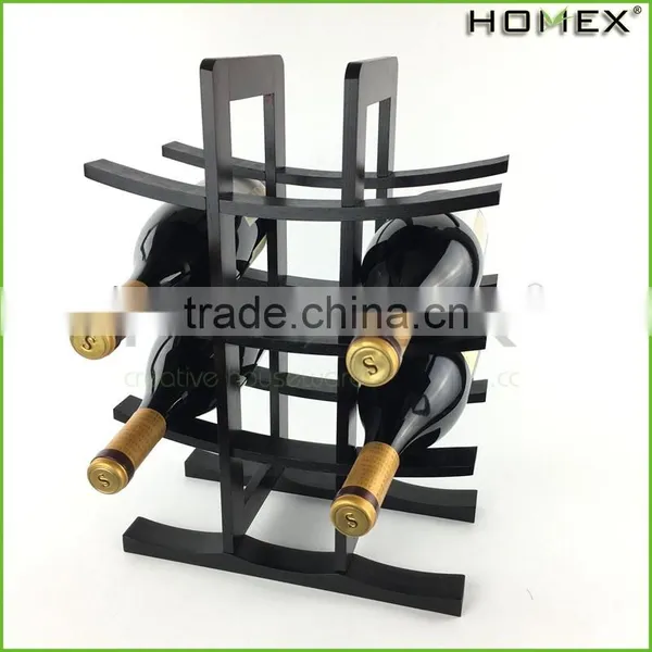 Bamboo Tabletop Wine Rack Wine Shelves Homex BSCI/Factory photo-6
