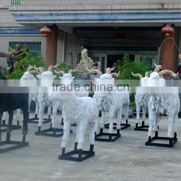 Fiberglass Goat Statue for Movie Cartoon photo-4