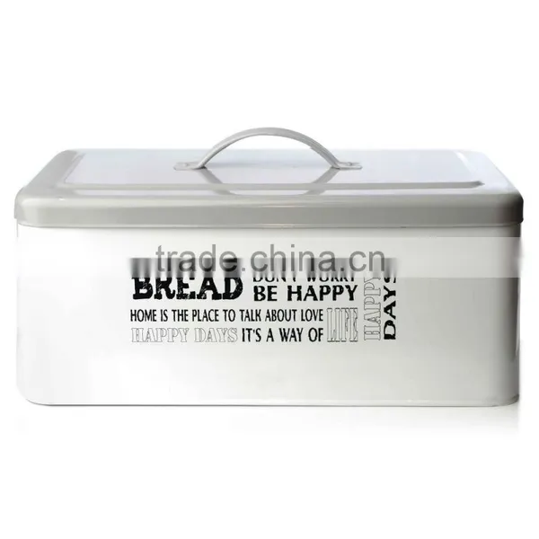 Vintage Design Home Kitchen Pink Bread Bin photo-2