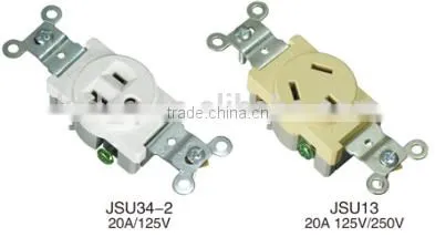 U33 American Standard Wholesale Wall 3 Pole Electrical Socket Receptacle Outlet USA photo-6