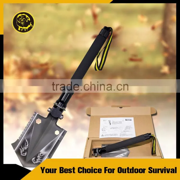 Camping Trip Survival Tool/ Outdoor Survival Gear/Duoji Multifunction Shovel Guards You as a Loyal Tibetan Mastiff photo-2