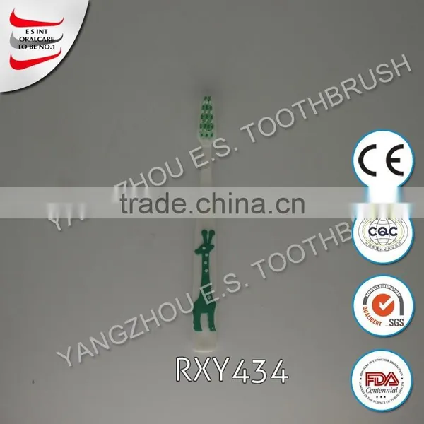 Hotel Travel Use Bamboo Holder for Toothbrush With Micro Brush photo-2