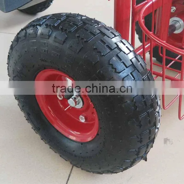 Heavy Duty Adjustable Tractor Garden Scoot With Round Basket photo-4