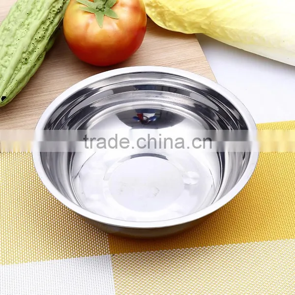 OEM Service Multi-functionThickening Stainless Steel Soup Dish Bowl photo-4