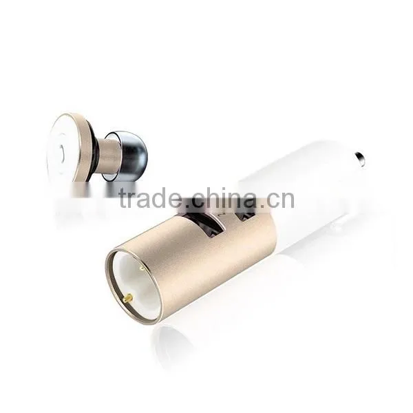 REMAX RB-T11C Dual USB 2.1A+1A Mini Wireless Bluetooth 4.0 Headset Earphone photo-5