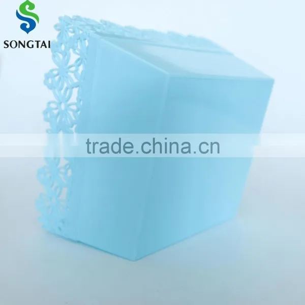 2016 New Style Plastic pp Square Fruit Basket With Sunflower photo-3