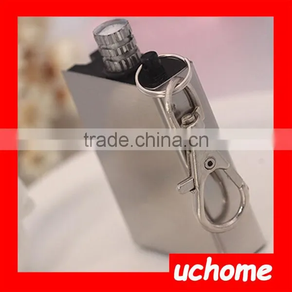 UCHOME Square Type Stainless Steel Match Million Times Camping Matches Military Camp Fire Lighter photo-2