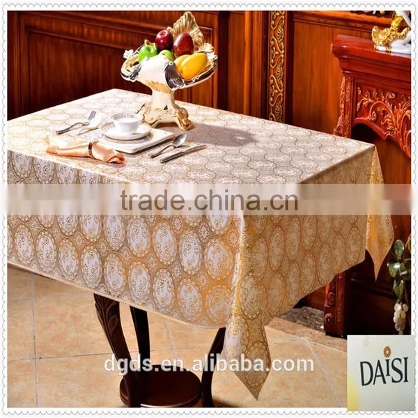 China Factory PVC Lace Newest Design Tablecloth in Rolling 137x20meter for Egypt Market photo-3