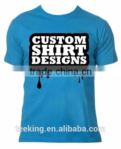 Custom 100% Cotton Men's Heat Transfer Printing Tshirt photo-2