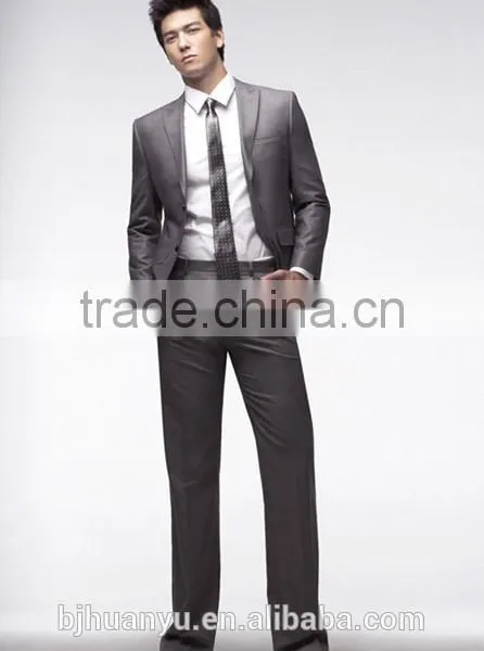 Plain Style Dark Black Men Pants photo-6