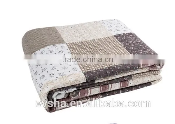 Bedspread and Matching Curtains, 100%polyester Material, Sofa Cover of Bedspread,stiching Bedspreads photo-3