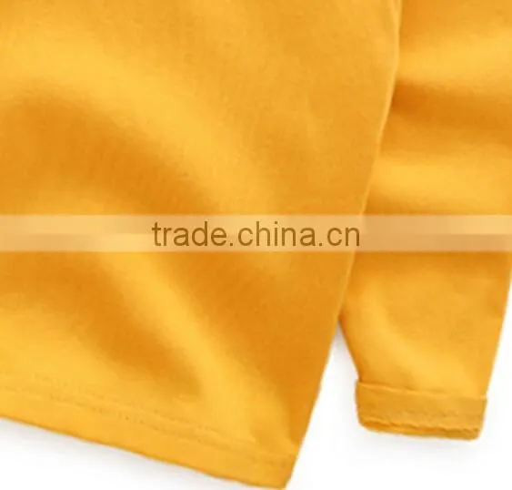 Oem uk 100% Cotton Baby t Shirt/Baby Collar Shirt photo-3