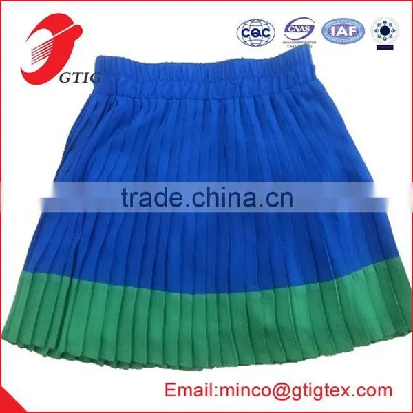 100%POLYESTER WOMEN'S PLEATED SKIRT photo-2