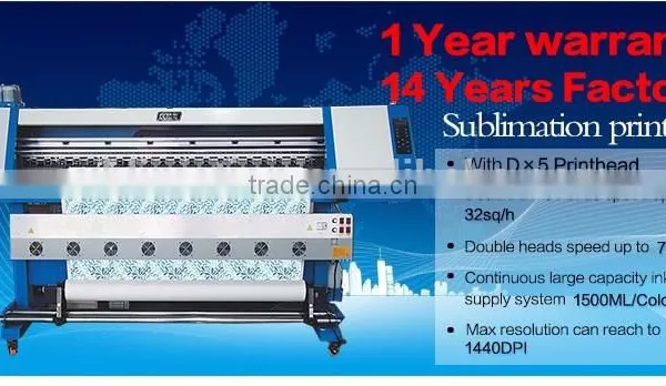 Chinese High Quality Digital Textile Large Format Dye Plotter Printer Sublimation photo-4