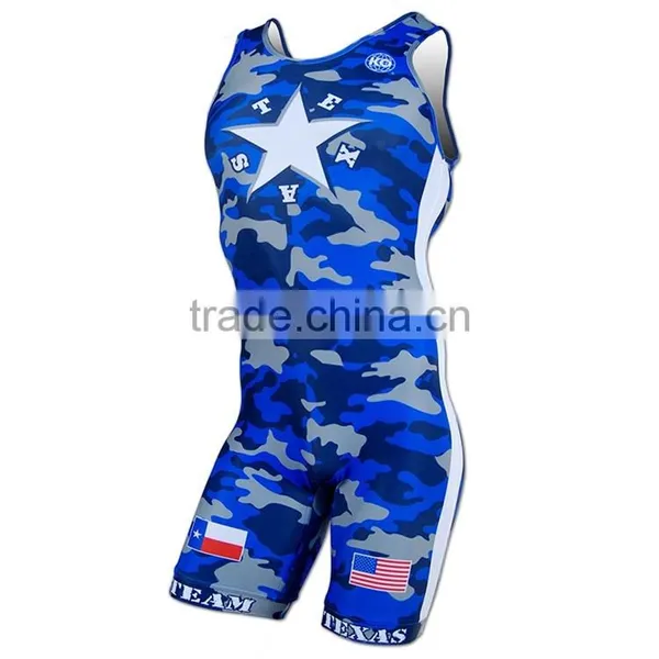 Do Your Own Design Wholesale Cheap Custom Wrestling Singlets photo-2