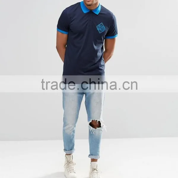 MGOO High Quality 100 Cotton Pique Polos Custom T Shirt Printing Short Sleeves Polo Tops photo-5
