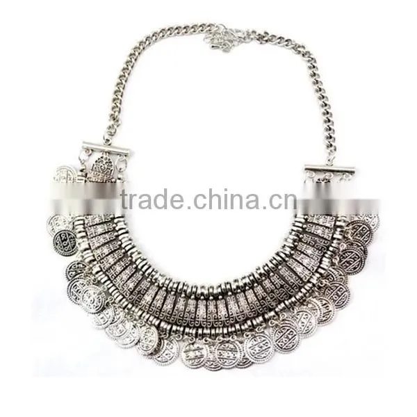 Fashion China Vintage Tassel Sweater Necklace photo-2