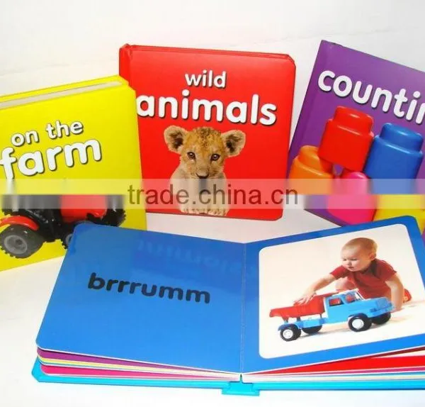 Children Color Carton Book Printing Custom Case Bound Board Book With Glossy/matt Vanish photo-3
