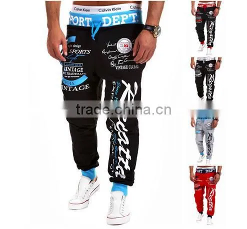 Best Sale Cheap Plus Size Us/uk Styles Adjustable Waistband Men's Jogger Sweatpants on Selling photo-2