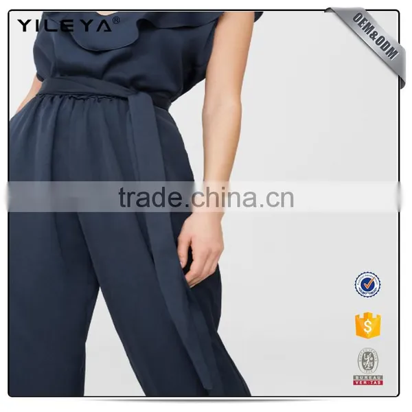 2017 Summer Fashion Long Floral Sexy Women Jumpsuit photo-4