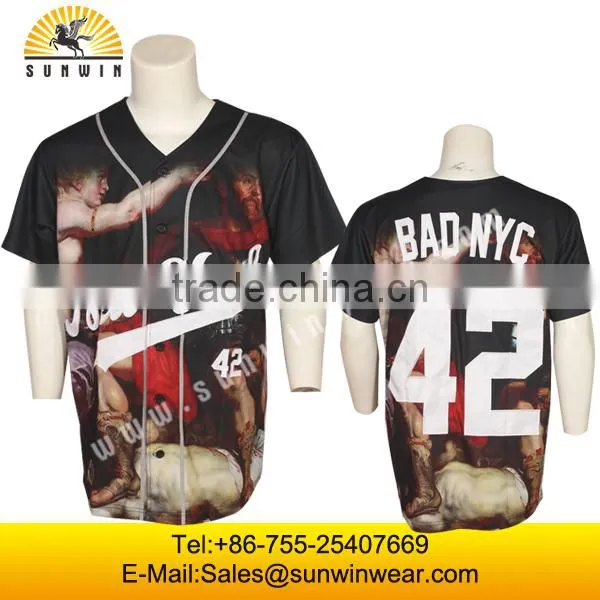 Custom Sublimated Baseball Shirts photo-5