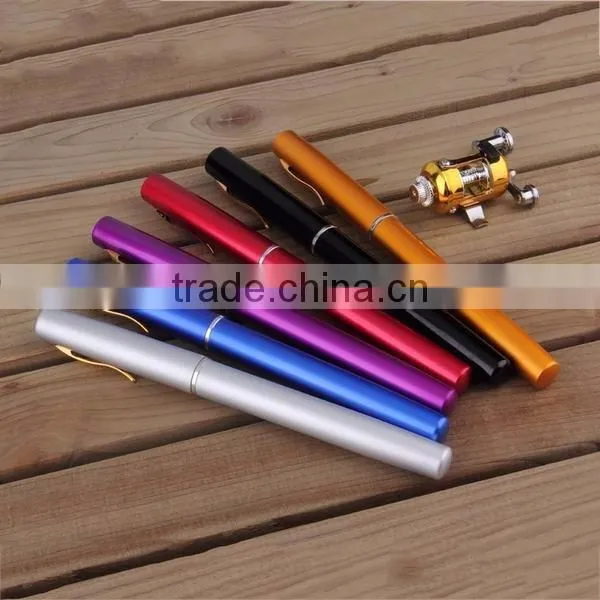 Aluminum Alloy Ice Fishing Rod With Baitcasting Reel Fishing-tackle Pocket Pen Fishing Rod photo-3
