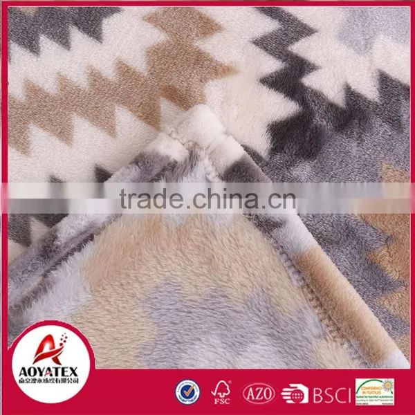 New Design 100% Polyester Super Soft Printed Flannel Blanket for Gift photo-3