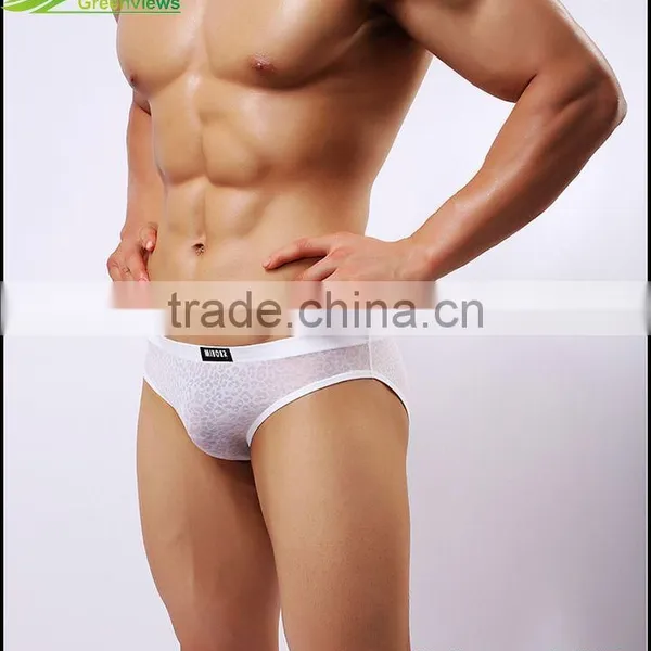 Mens Lace Underwear Transparent Bikini Mens Briefs Transparent Swimwear Men Transparent Boxer Latest Design Boxer Briefs photo-3