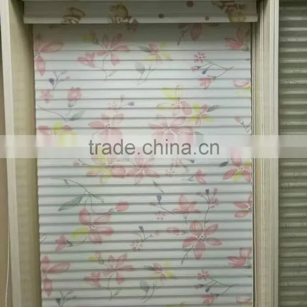 New Design Printed Shangerila Roller Blinds Shade Curtain Fabric in Rolls