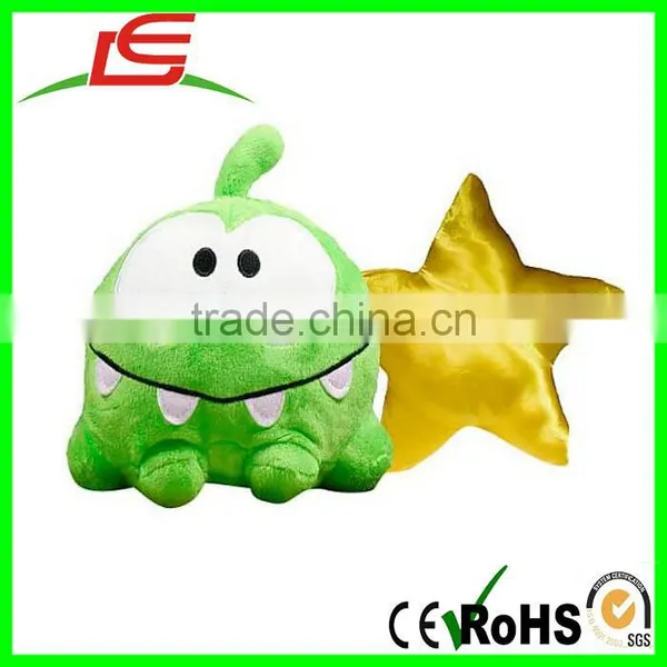 Wholesale Cut the Rope Reversible 6inch Om Nom Plush Toy photo-2