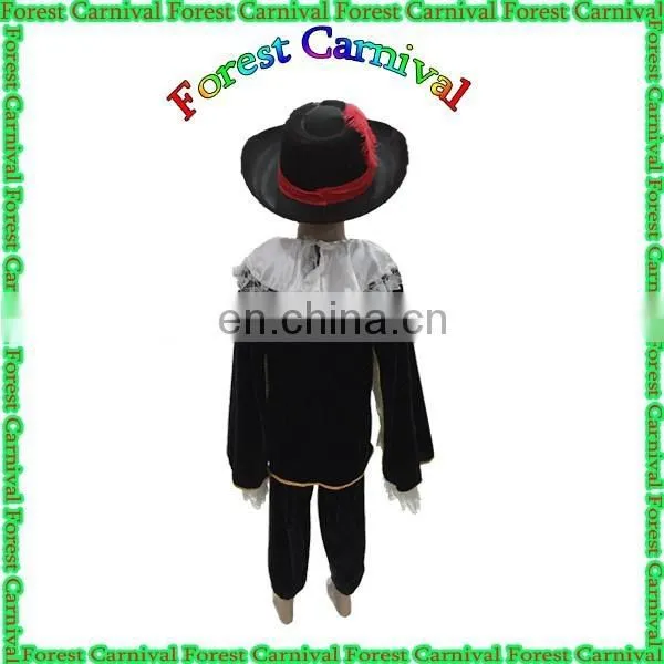 TZ-8240 Black King Boy King Costume For Kids photo-4